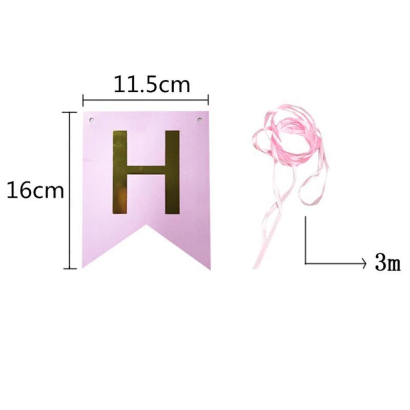 Ghirlanda Striscione Per Comunione Amscan | 3,6 Metri X 25 Cm | Rosa Con Croce | Decorazione Festa
