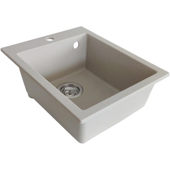 Chiuveta bucatarie SanDonna Vesta, 400x500 mm, Bej