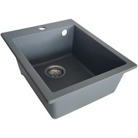 Chiuveta bucatarie SanDonna Vesta, 400x500 mm, Gri titan