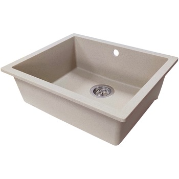 Chiuveta bucatarie SanDonna Joanna 550x460 mm, Bej