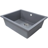 Chiuveta bucatarie SanDonna Joanna 550x460 mm, Gri titan