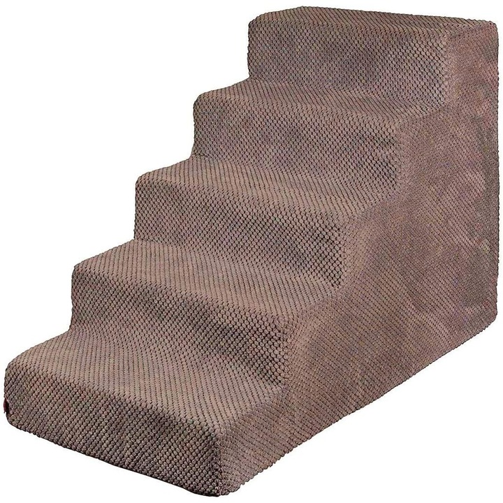 BoutiqueZOO, Scari pentru caini, L 75 x 40 x 50 cm, maro, material plusat