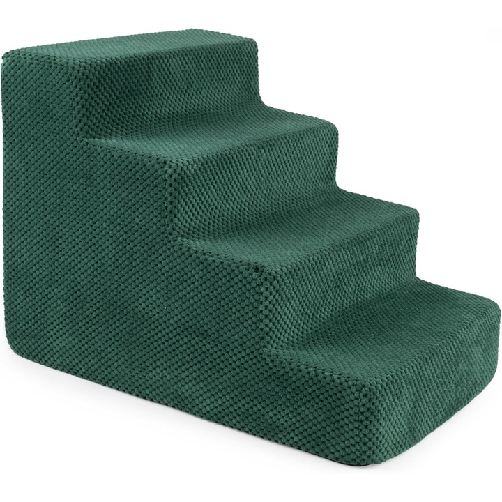 BoutiqueZOO, Scari pentru caini, M 56 x 40 x 40 cm, verde, material plusat