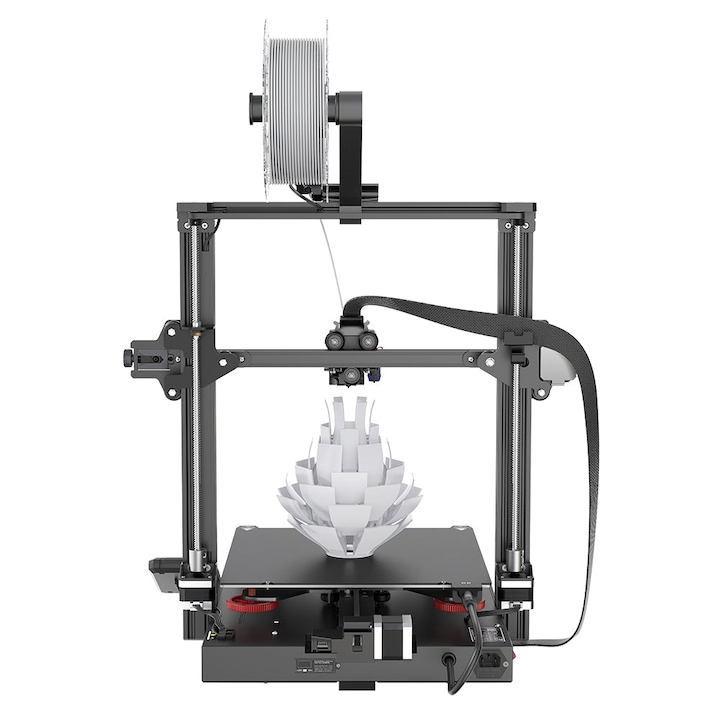 3D принтер, Ender-3 S1 Plus, 220V, FDM, 100 mm/s, самостоятелно сглобяване, черен