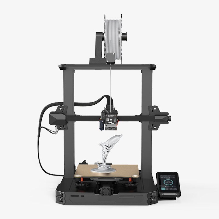 3D принтер, Ender-3 S1 Pro, 220V, FDM, 100 mm/s, черен