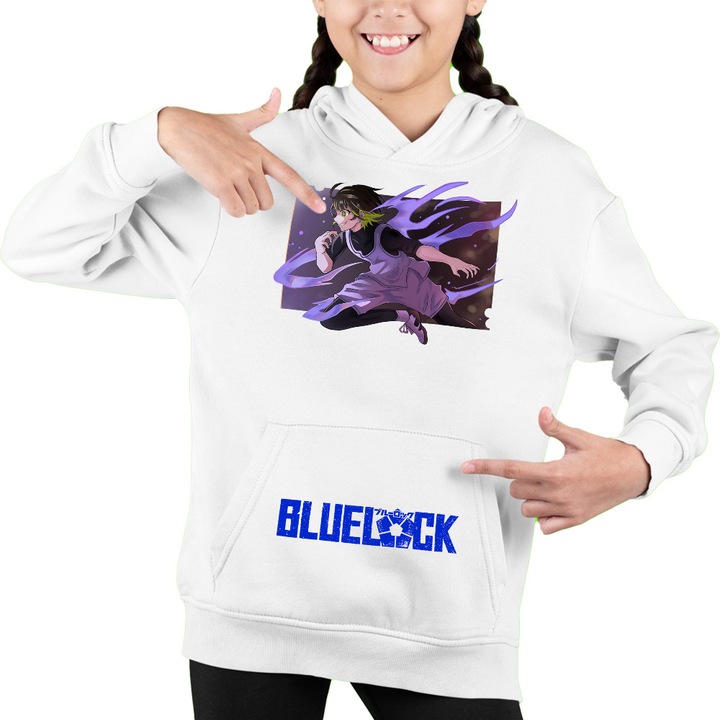 Hanorac Copii Fete Blue Lock Bachira Meguru Player Fotbal Fifa