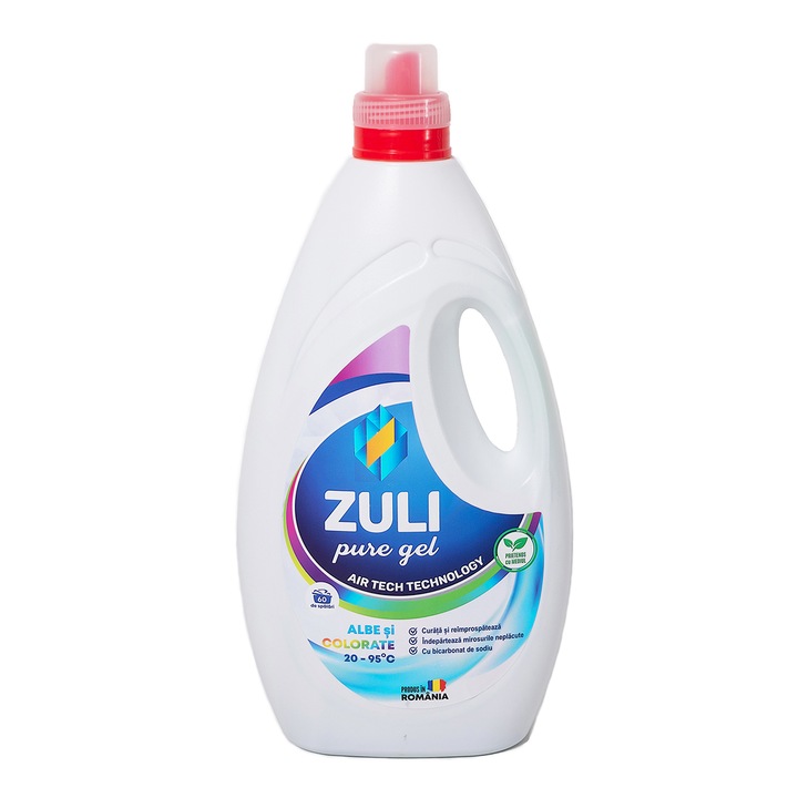 ZULI Folyékony mosószer, 3l, 60 mosás