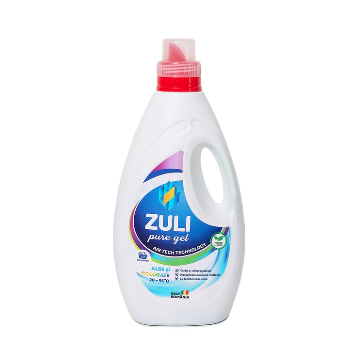 ZULI Folyékony mosószer, 2l, 40 mosás