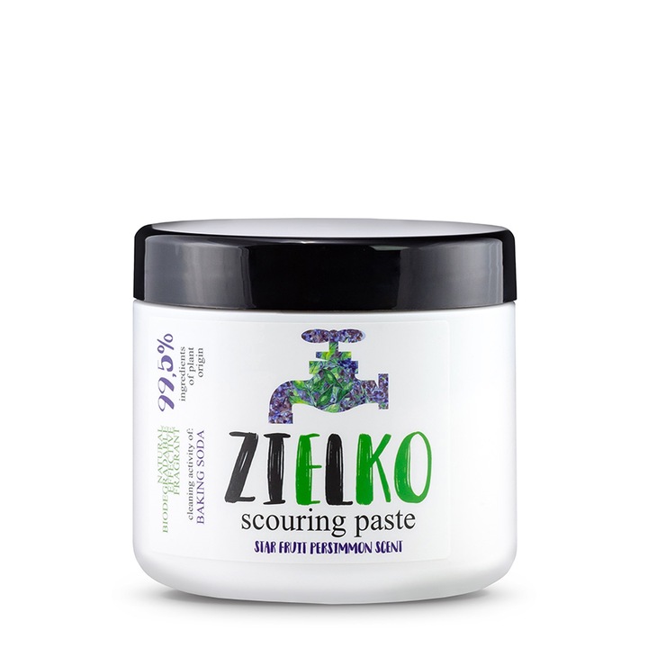 Pasta de curatare, Zielko, aroma de fructul stelei si kaki, 99,5% ingrediente naturale, 500g