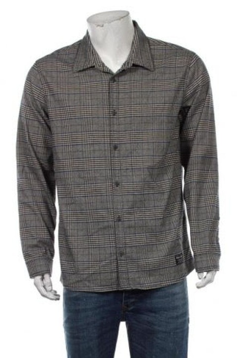 Camasa barbati Khujo Masaro, Gri inchis, M