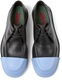 Camper, Mocasini din piele Junction 567, Negru, Albastru, 40