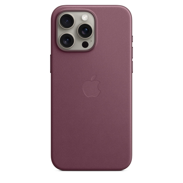 Предпазен калъф FineWoven Case с MagSafe за iPhone 15 Pro Max, Mulberry