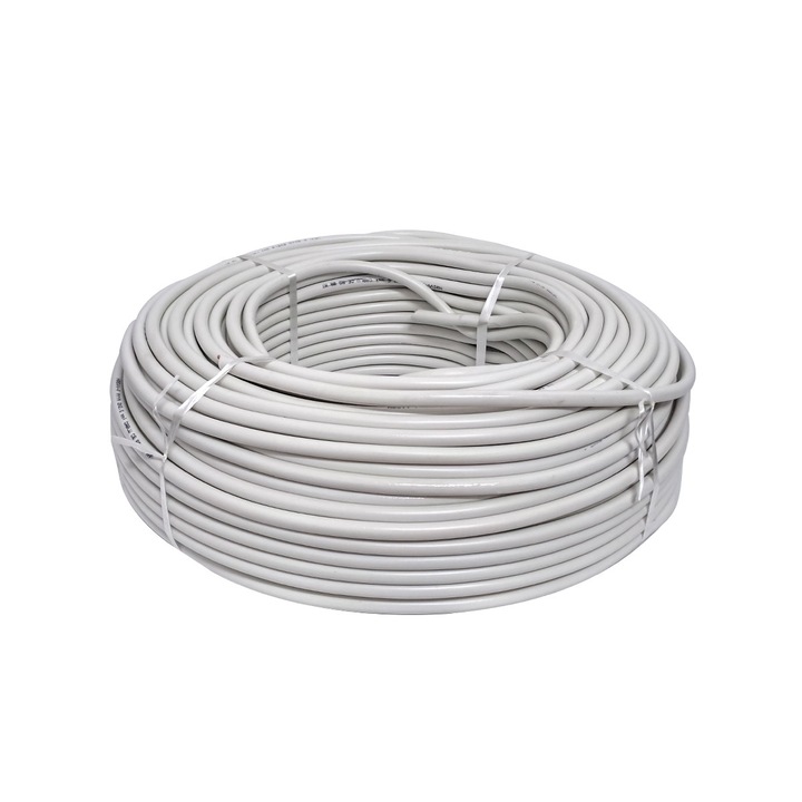 Csavart elektromos kábel 2 x 2,5 mm, DDT, tekercs 100 méter, Multifilar, MYYM