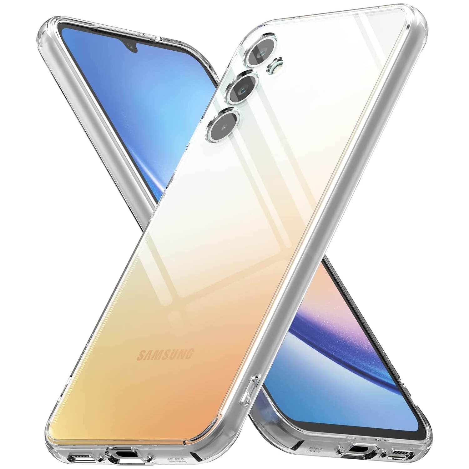 Husa Joyshell pentru Samsung A15 5G, Protectie Camera, din silicon, Transparenta