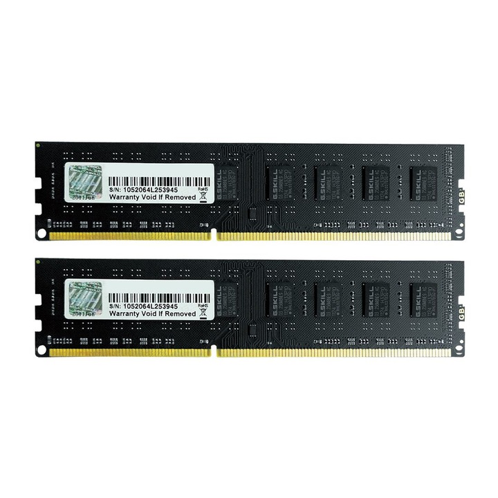 G.SKILL 8GB DDR3 1333MHz Kit(2x4GB) Value, 178402, Memória