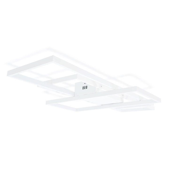 Ret "L" mennyezeti/fali LED lámpa 130W, Fehér, 3 az 1-ben (3000-6000K) Multiszínű