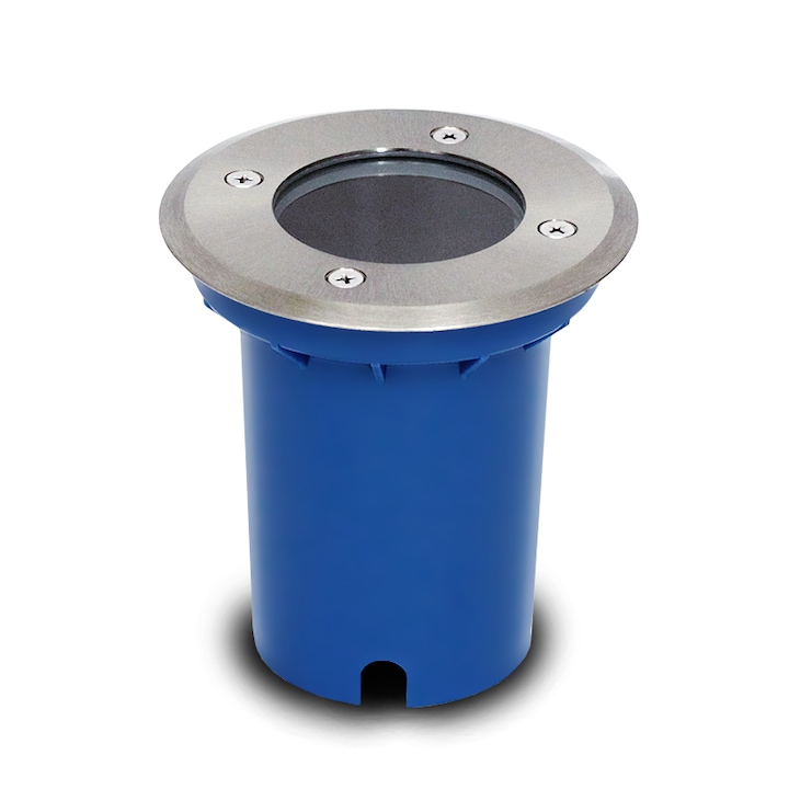 Spot incastrat, Kwazar, Inox/Sticla, GU10/230V/IP67