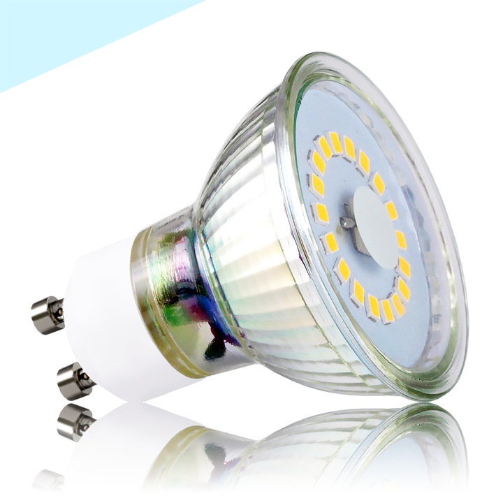 LED крушка, Kwazar, GU10, 5W, 400 lm