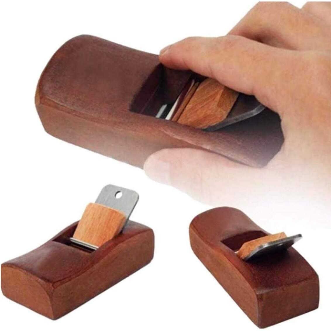 Rindea Mini Mini rindea, Sunmostar, Pentru lemn, 11x4,5x3 cm - eMAG.ro