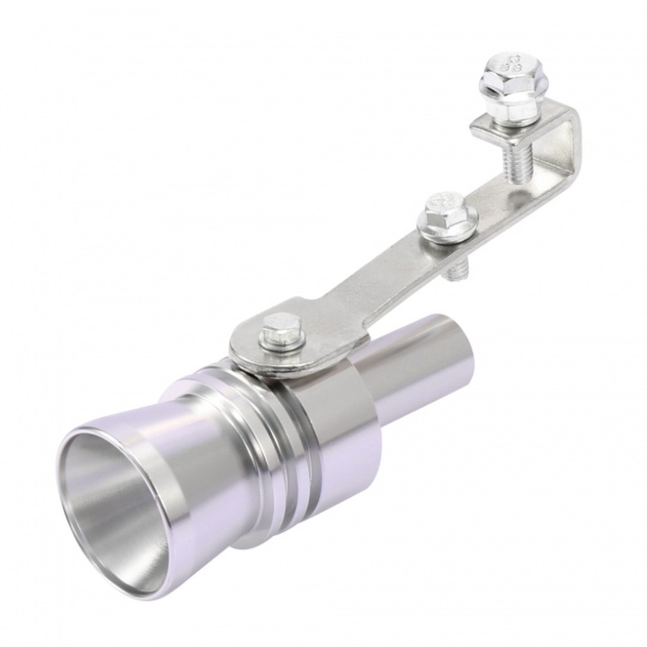 Síp autódobhoz, S. méretű alumíniumból, Ezüst