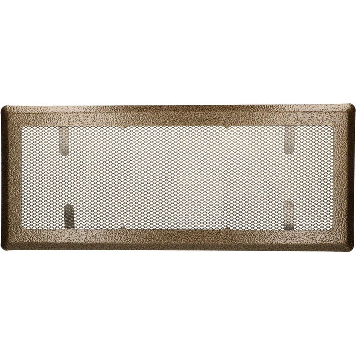 Grila de ventilatie, Kortabau, 16 x 45cm, Metal, Auriu