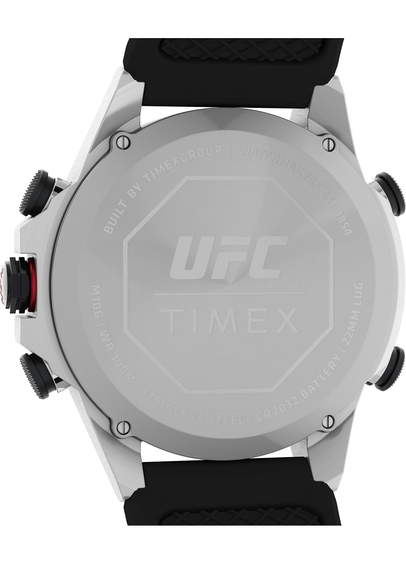 Ceas barbati UFC Strenght Kick, Timex, Inox/Cauciuc, Negru, 49mm - eMAG.ro