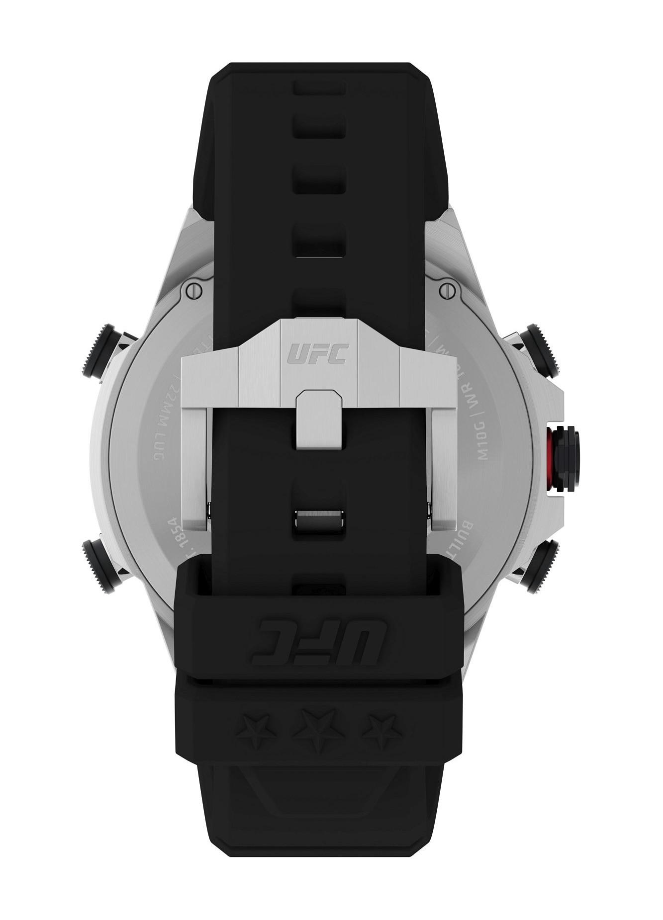 Ceas barbati UFC Strenght Kick, Timex, Inox/Cauciuc, Negru, 49mm - eMAG.ro