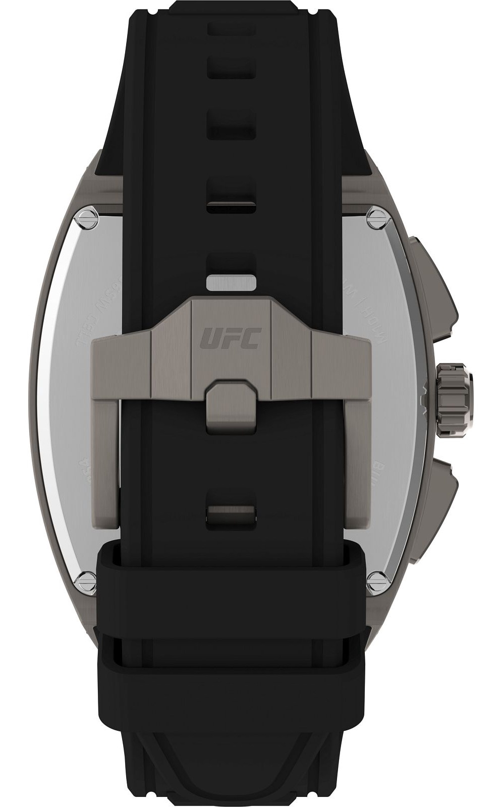 Ceas barbati UFC Street Animal, Timex, Inox/Silicon, Negru, 51mm - eMAG.ro