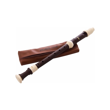 Flaut, Aulos, Lemn, Maro, Bej