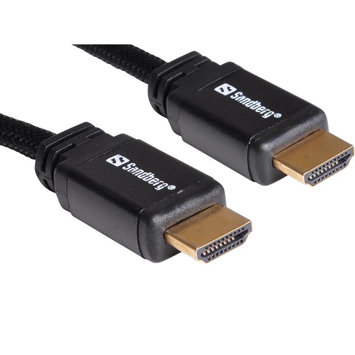 Cablu HDMI-HDMI, Versiune 2.0, 4K, 3 m