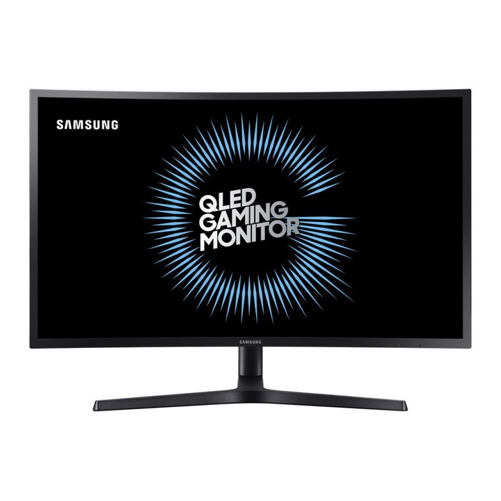 Samsung C27HG70 ívelt Gaming LED monitor, 26,9", 2560x1440 QHD, 144 Hz, HDR, USB Super Charging, Dual Hinge, Quantum Dot technology, 1ms, 178˚/178˚, Display Port, 2xHDMI, USB Hub, Headphone, VESA, FreeSync, Eye Saver Mode, Flicker Free