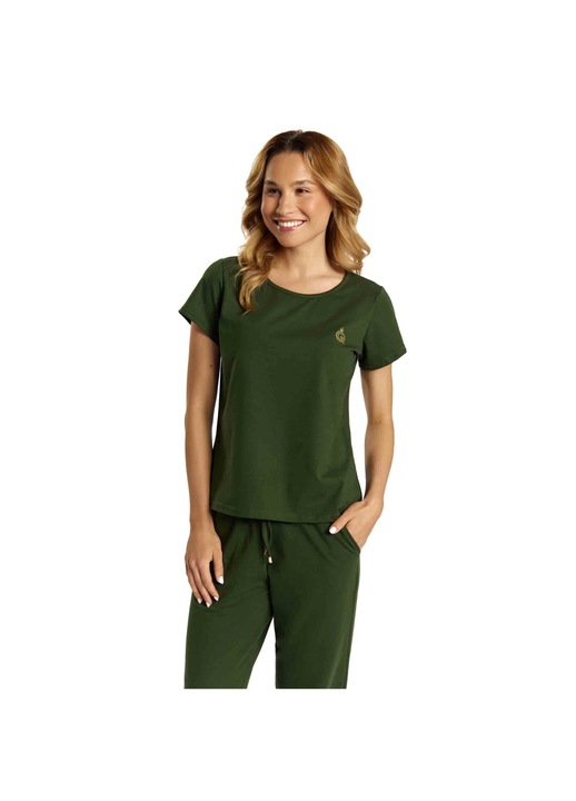 Noi polo, GOLDEN QUEEN, Pamut, Khaki, Khaki