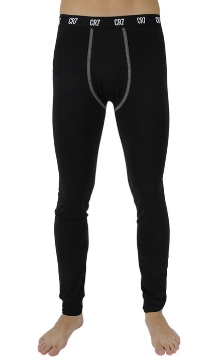 Pantaloni de dormit barbati, CR7, Bumbac, Negru, Negru, M