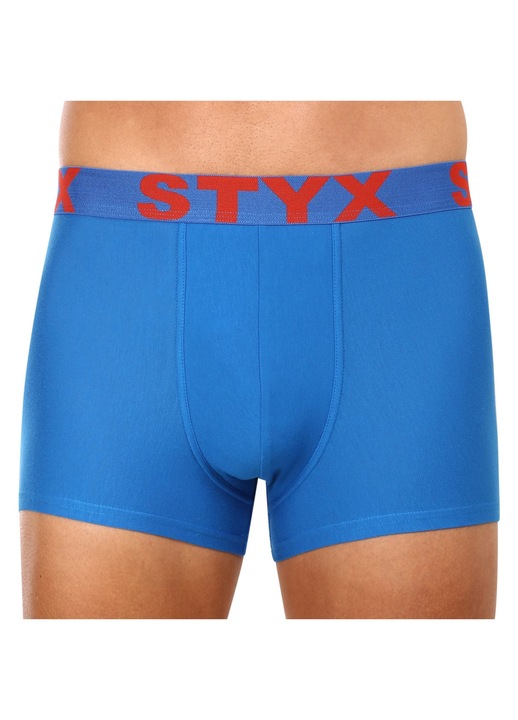 Boxeri barbati, Albastru, Bumbac, Albastru