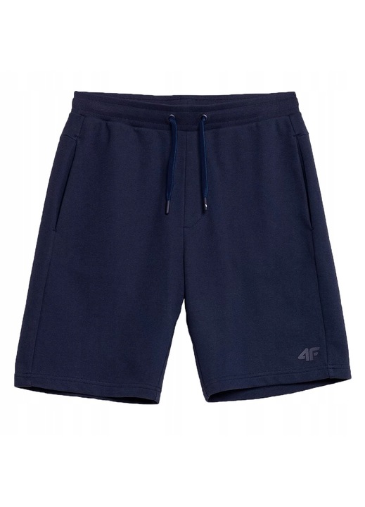 Pantaloni scurti pentru barbati, 4F, Bumbac/Poliester, Bleumarin