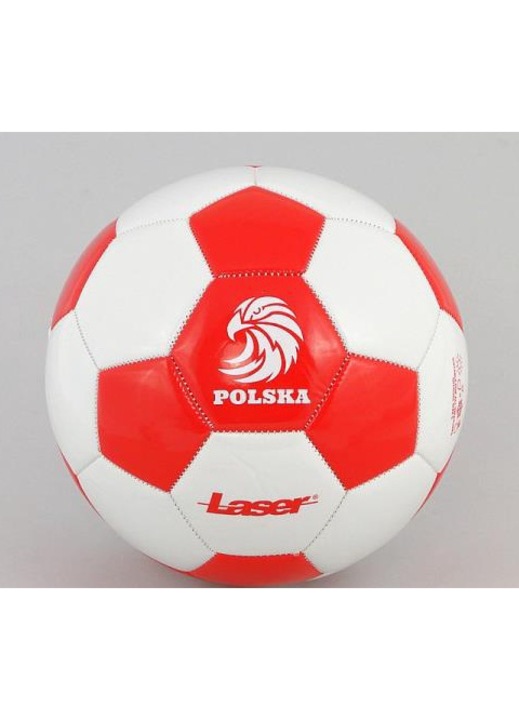 Minge de fotbal Poland, Adar, Rosu\Alb, Marimea 5