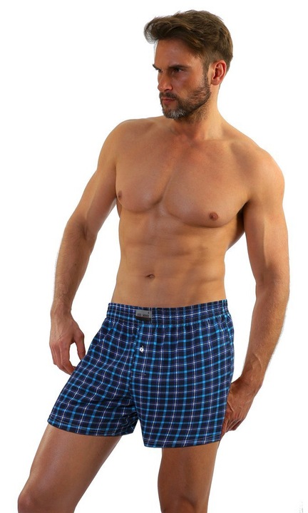 Boxeri barbati, Sesto Senso, Albastru, Albastru