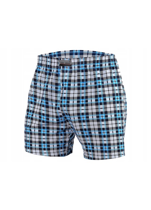 Boxeri barbati, Sesto Senso, Bumbac-Albastru