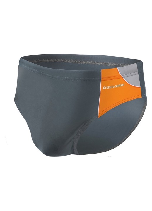 Slip de barbati Senso, Poliamida, Gri