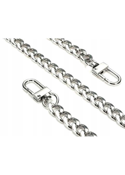 Дълга верига за чанта, Edibazzar, Метал, Сребрист
