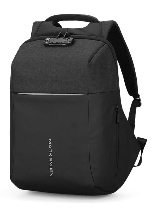 Mark Ryden Rucsac Rucsac pentru laptop, Mark Ryden, Poliester, 46x29x15 cm, 20L, Negru ...