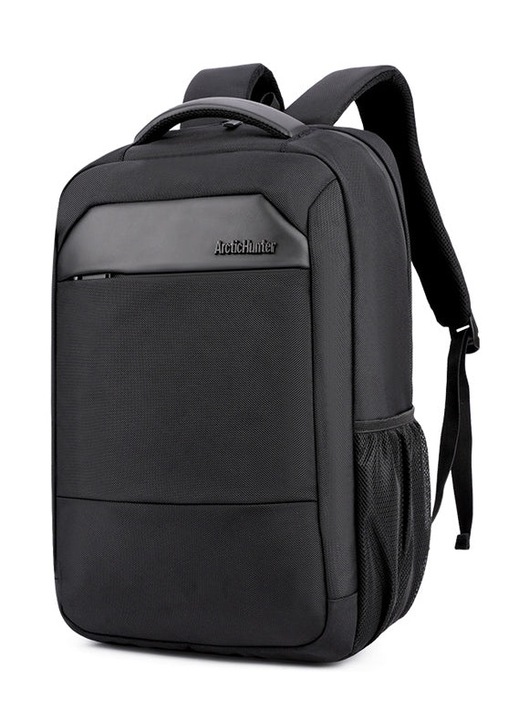 Rucsac laptop, Arctic Hunter, Poliester, 46 x 31 x 16 cm, 15.6", Negru