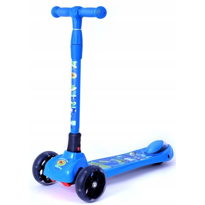 Roller lámpákkal, SMJ, műanyag, kék