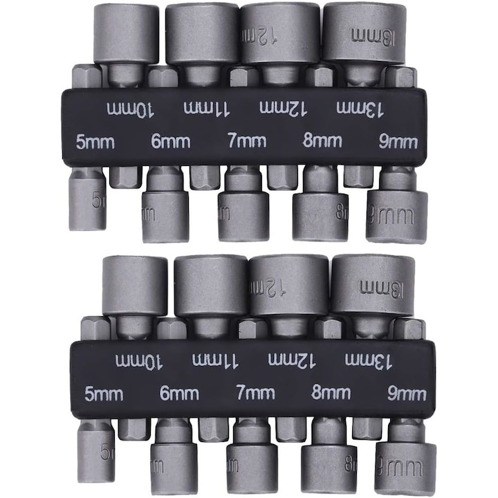 Комплект гаечни ключове, Jormftte, Хром-ванадиева стомана, 18 части, Шестоъгълни, 5-13 mm