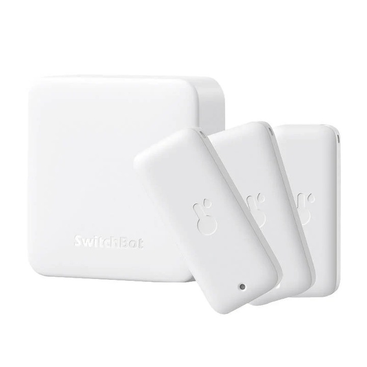 Set telecomanda Smart Hub + 3x Termo-Higrometru Hub Mini