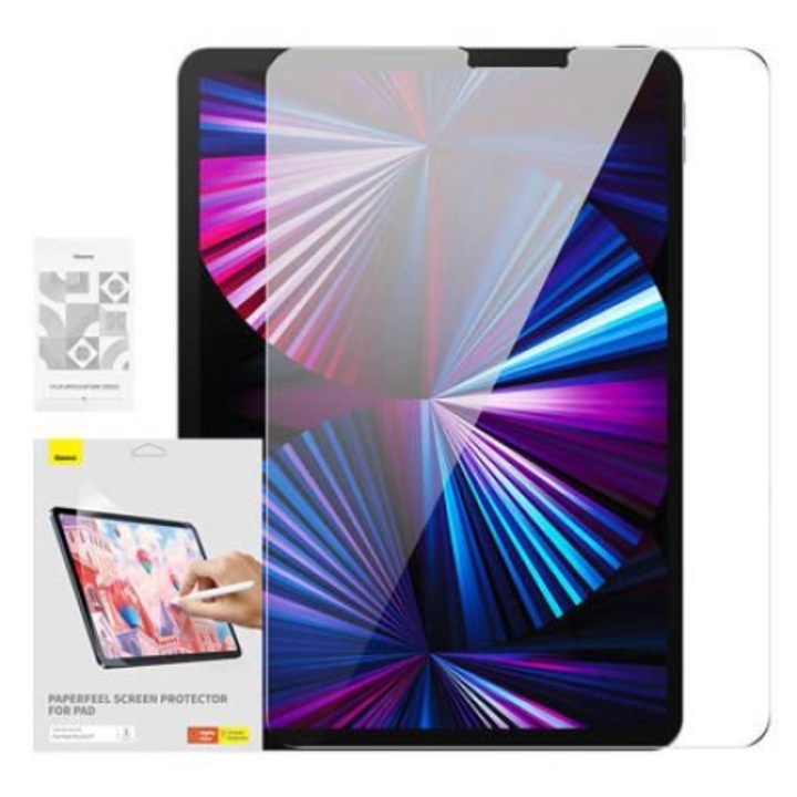 Baseus Apple iPad Pro (2018/2020/2021/2022) 12.9” papírszerű fólia (P40012302201-02) (P40012302201-02)