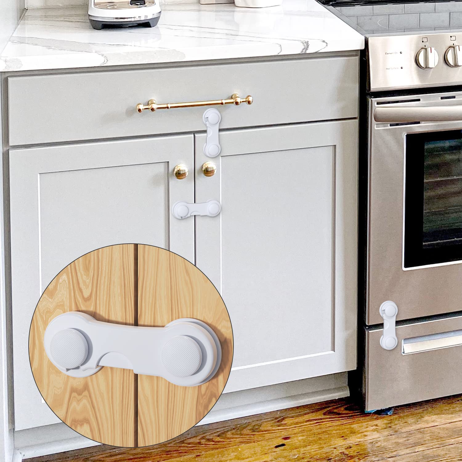 Set Sigurante Universale 12 bucati, Protectie copii pentru usi