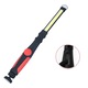 Lampa de lucru LED cu acumulator, incarcare USB, rotativa cu magnet puternic si carlig