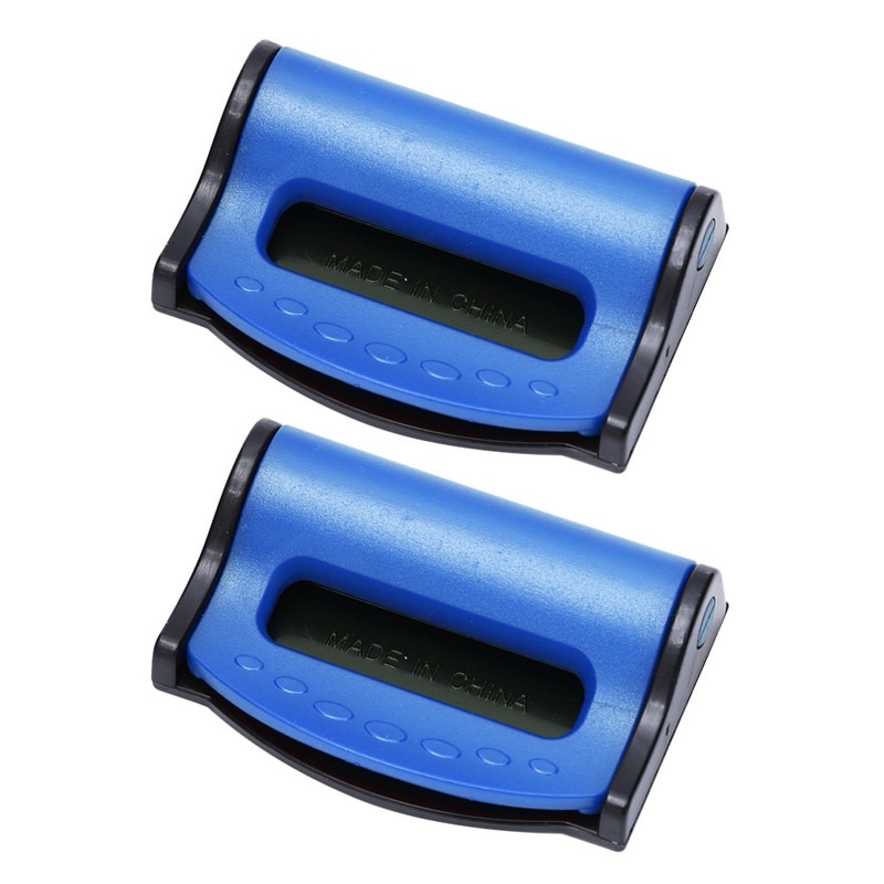 Set 2 x Cleme pentru Fixare Centura de Siguranta, albastru - eMAG.ro