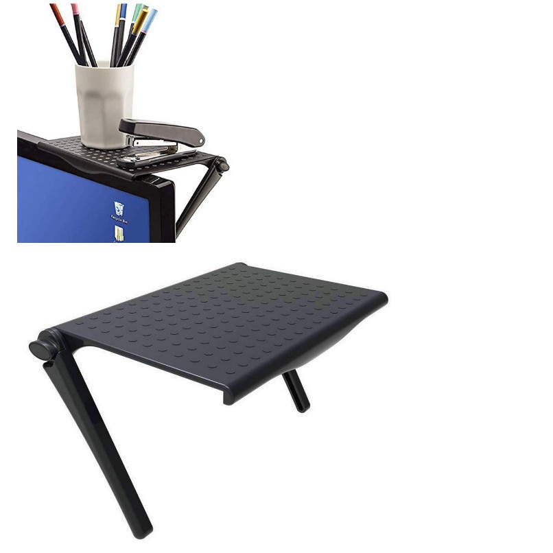 Raft pentru desktop, Plastic, Negru - eMAG.ro